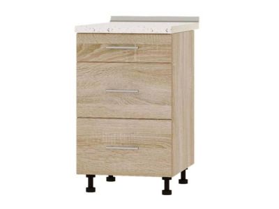 Тумба кухонна нижня з шухлядами Н87-500 Оптима Еверест Тумба кухонна нижня з шухлядами Н87-500 Оптима Еверест