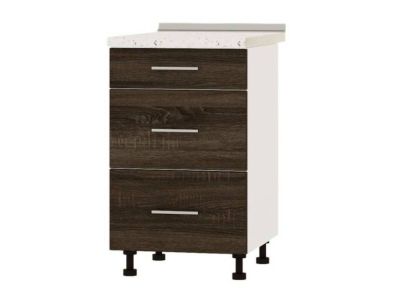 Тумба кухонна нижня з шухлядами Н87-500 Оптима Еверест Тумба кухонна нижня з шухлядами Н87-500 Оптима Еверест