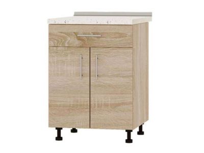 Тумба кухонна нижня з шухлядою Н75-600 Оптима Еверест