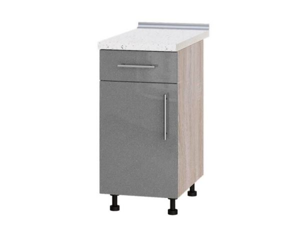 Тумба кухонна нижняя с ящиком Н74-400 Модерн Эверест