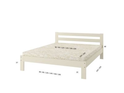 Кровать деревянная Бавария Mebigrand