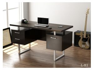 Стол письменный двухтумбовый L-81 Loft Design