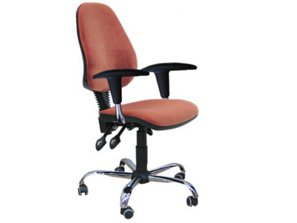 Крісло офісне з регульованими підлокітниками Бридж Дизайн AMF