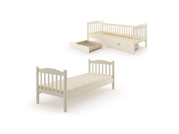 Ліжко двоярусне дерев'яне Бай-бай Mebigrandм