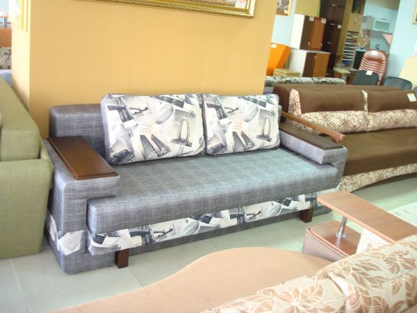 Диван-еврокнижка Лондон со столами Берегиня