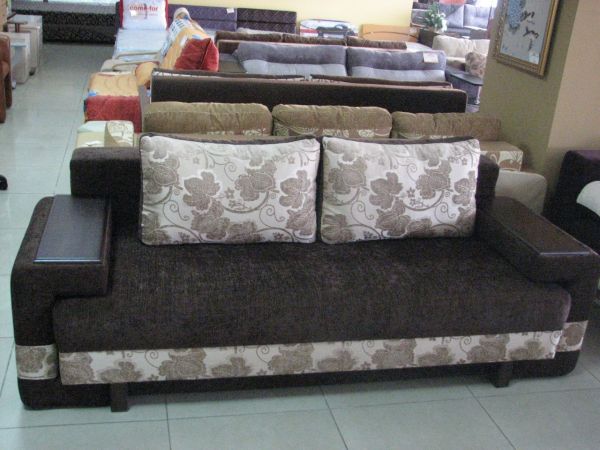 Диван-еврокнижка Лондон со столами Берегиня