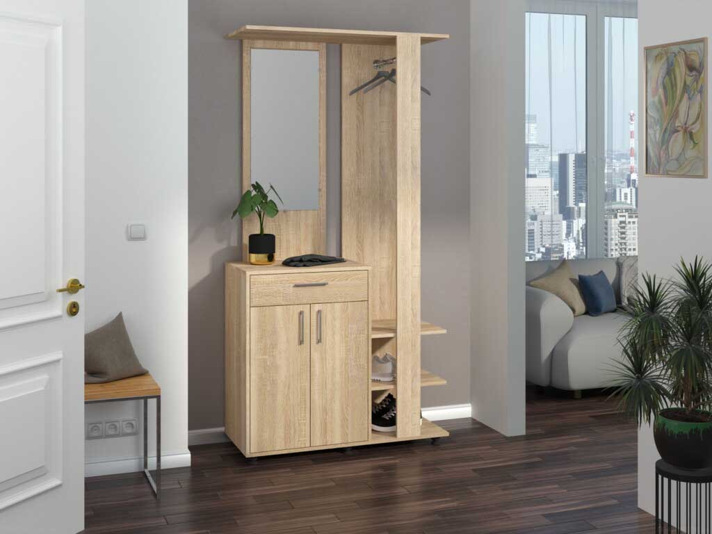Дизайн маленькой прихожей: как разместить мебель в узком коридоре - VoV.Furniture